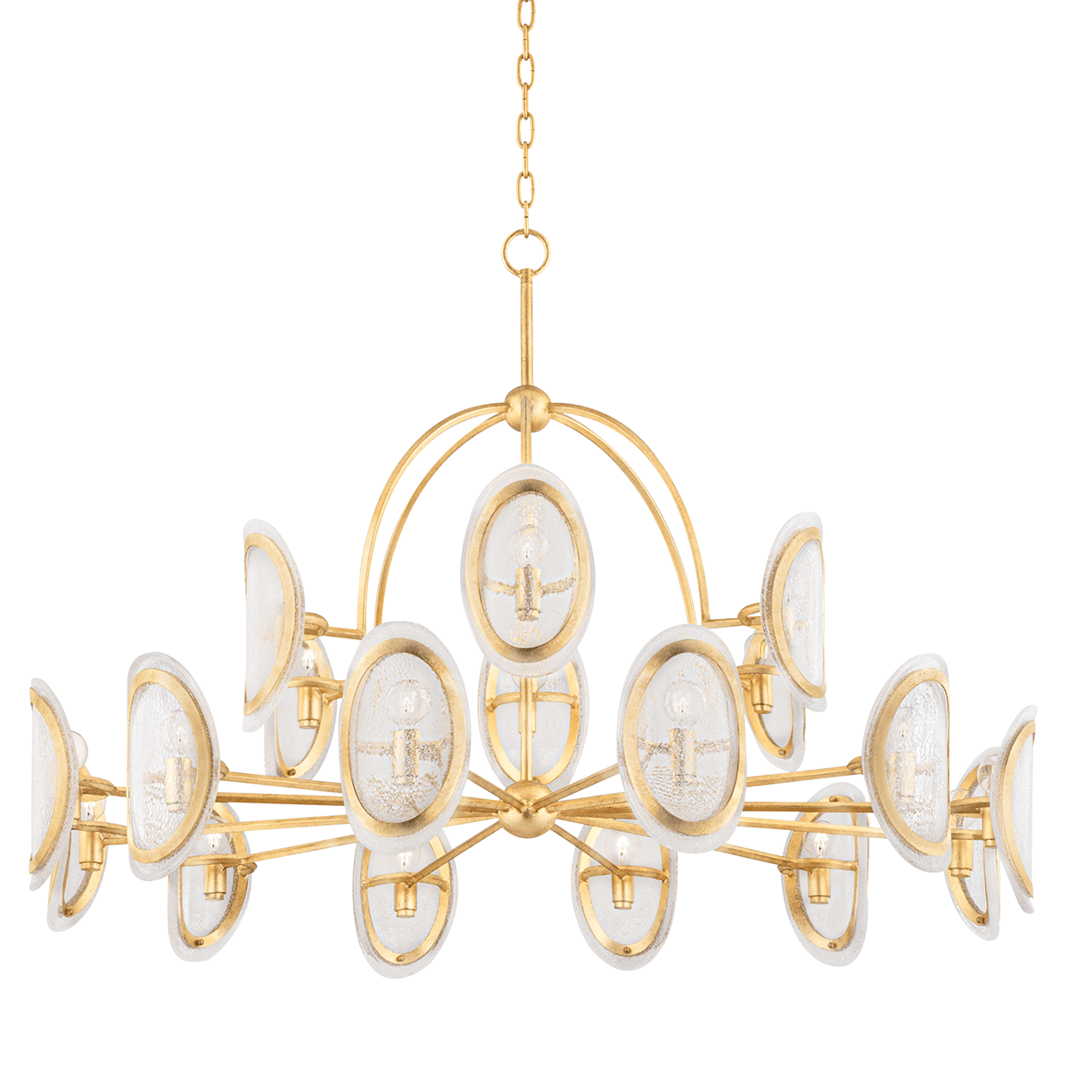 Hudson Valley Danes Chandelier Lighting hudson-valley-1550-VGL