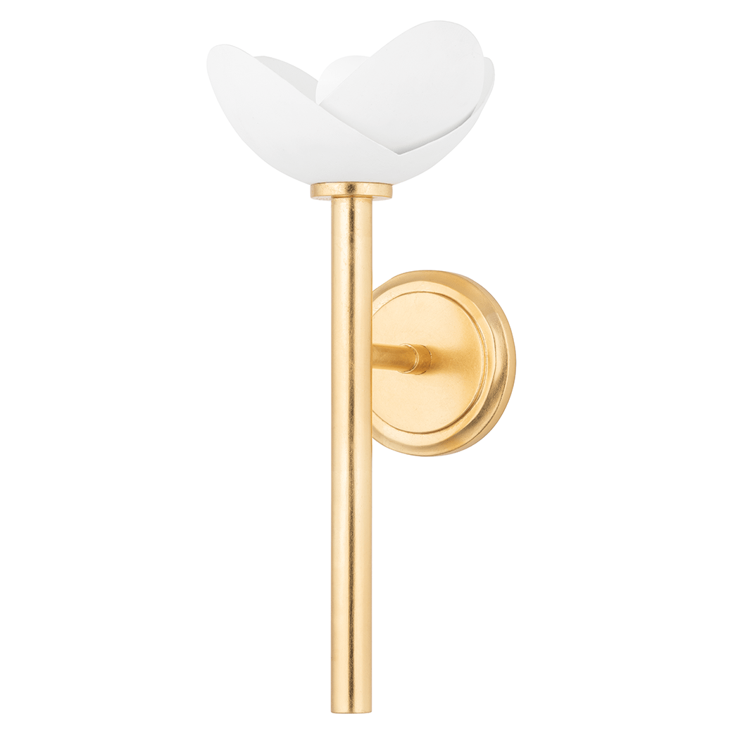 Hudson Valley Dawson Wall Sconce Lighting hudson-valley-3000-GL/WP