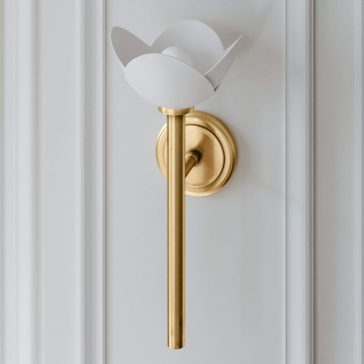 Hudson Valley Dawson Wall Sconce Lighting hudson-valley-3000-GL/WP