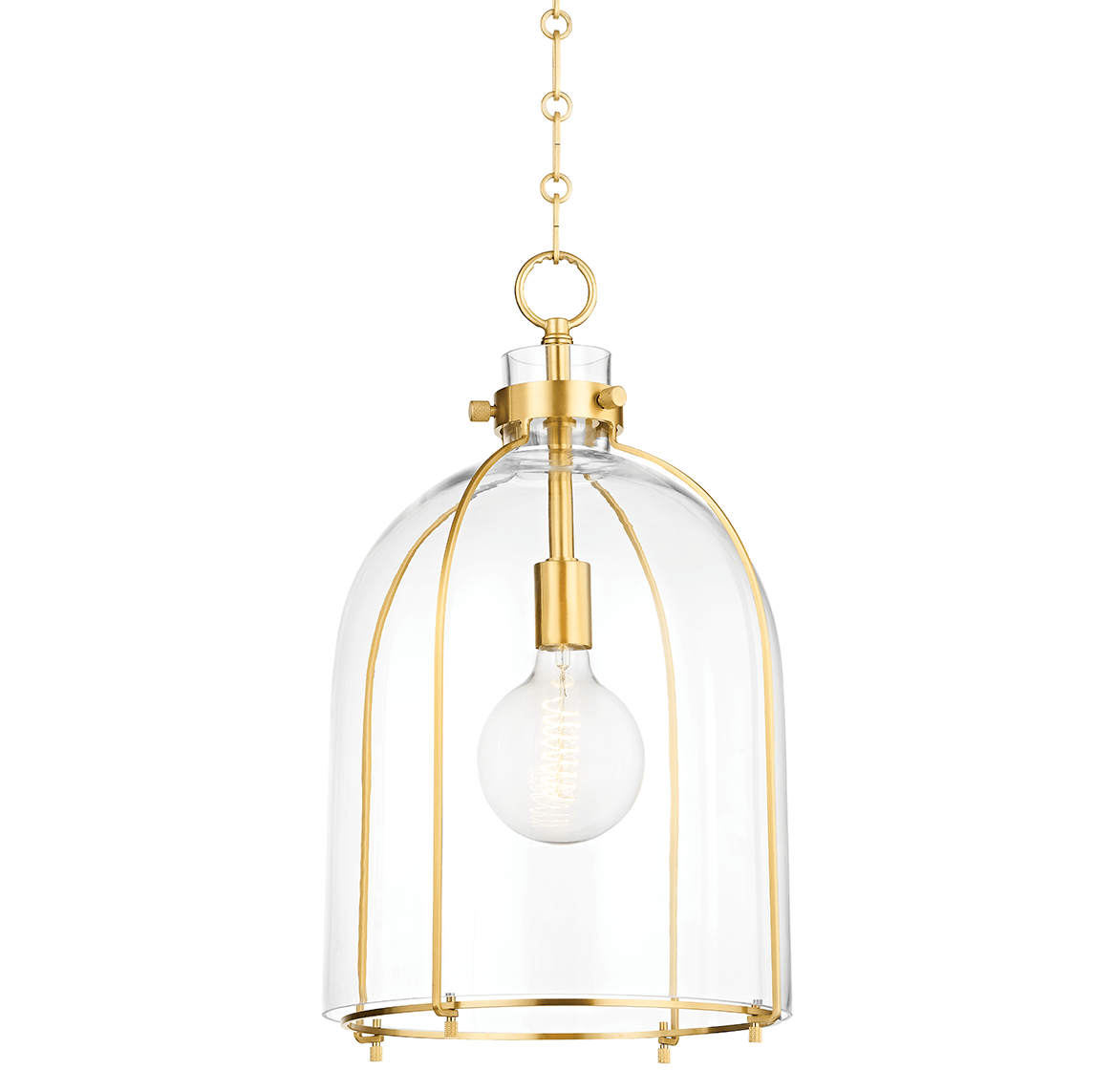 Hudson Valley Eldridge Pendant Lighting hudson-valley-7306-AGB