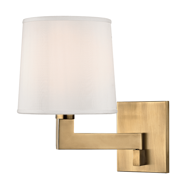 Hudson Valley Fairport Wall Sconce - Brass Lighting
