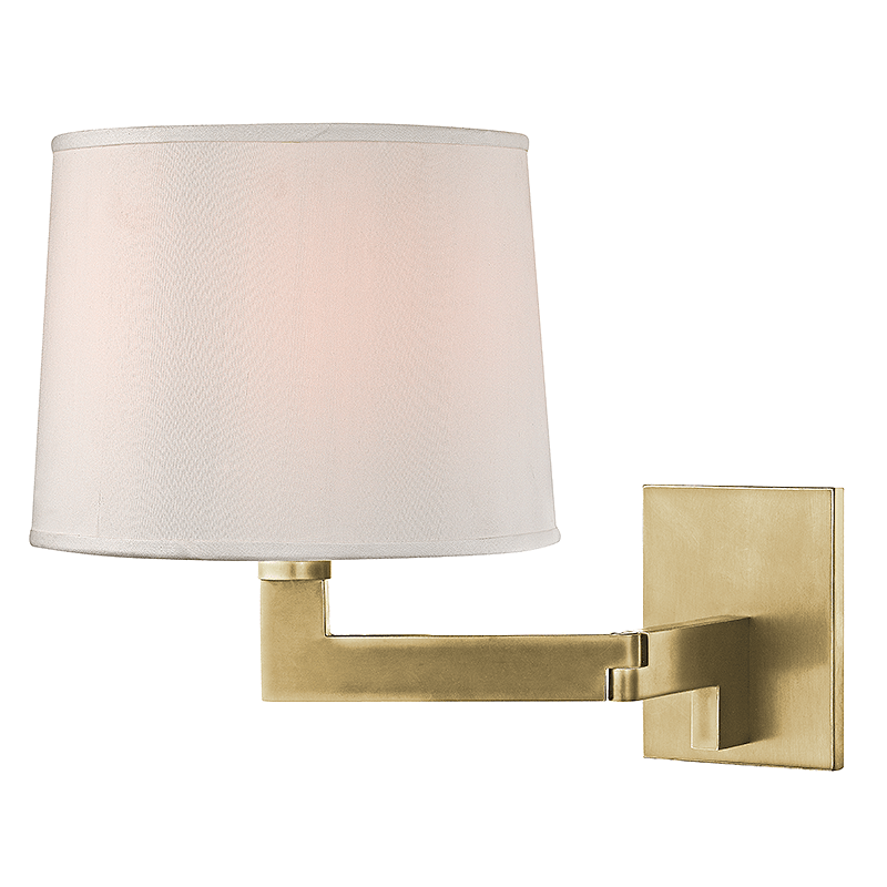 Hudson Valley Fairport Wall Sconce - Brass Lighting