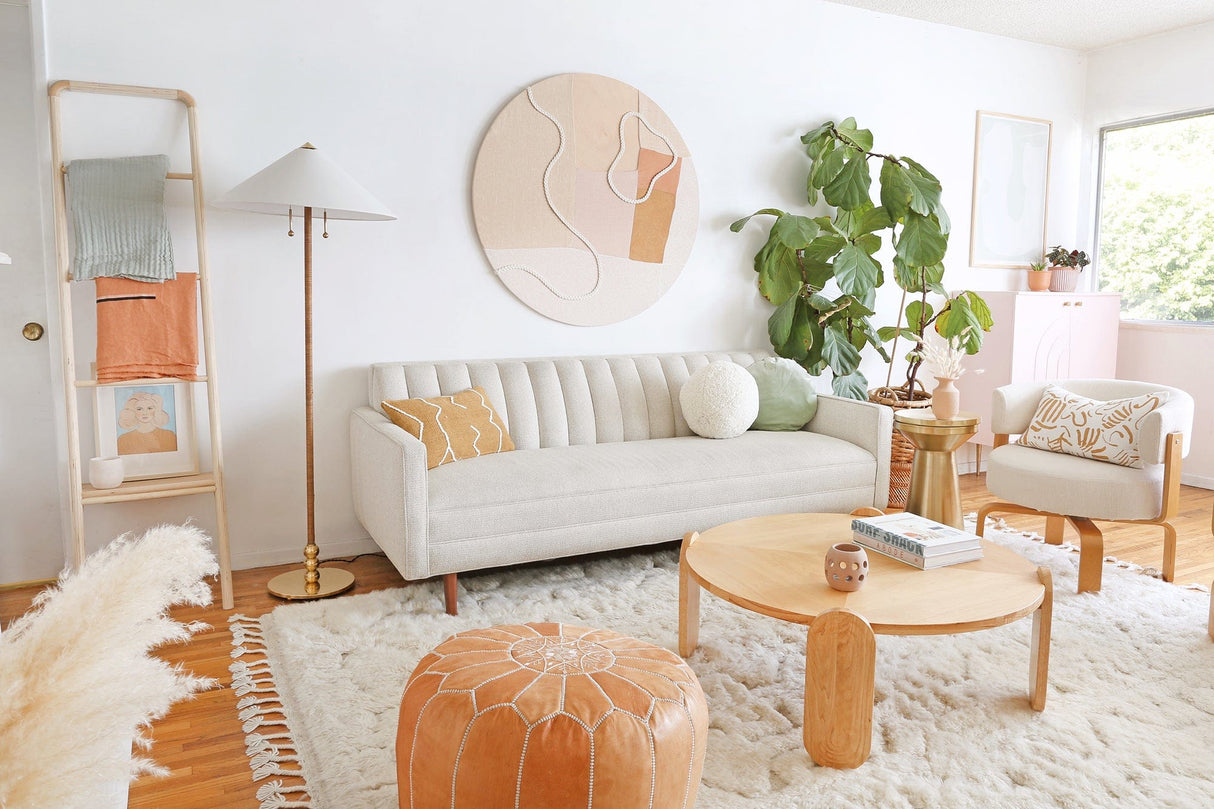 Hudson Valley Flare Floor Lamp - Aged Brass Lighting hudson-valley-L1399-AGB 806134896188