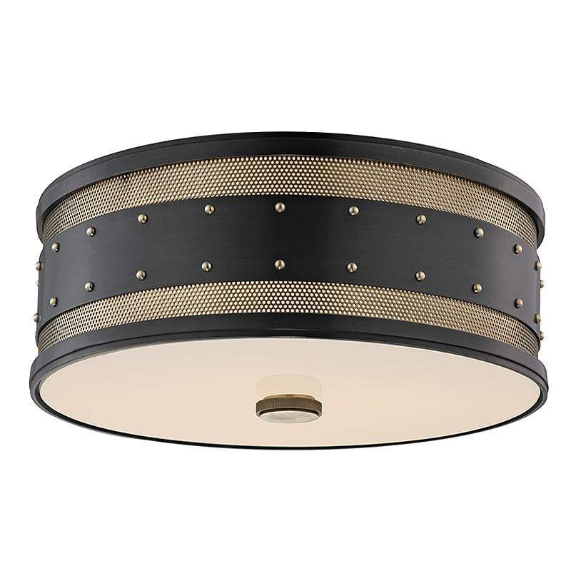 Hudson Valley Gaines Flush Mount Lighting hudson-valley-2206-AOB 806134179410