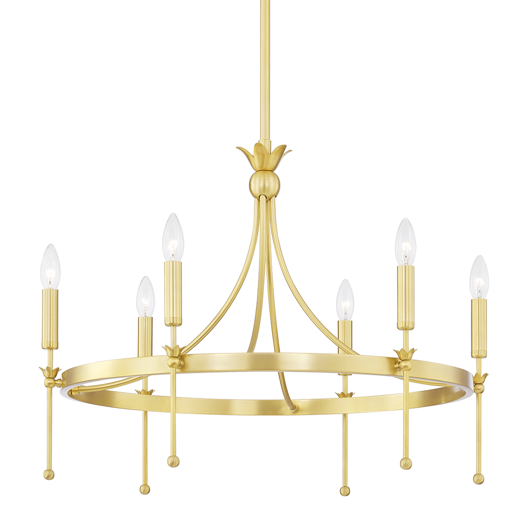 Hudson Valley Gates Chandelier Lighting hudson-valley-4327-AGB