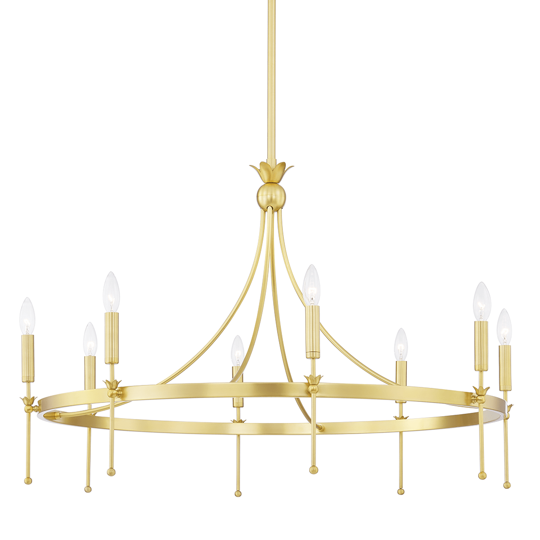 Hudson Valley Gates Chandelier Lighting hudson-valley-4338-AGB