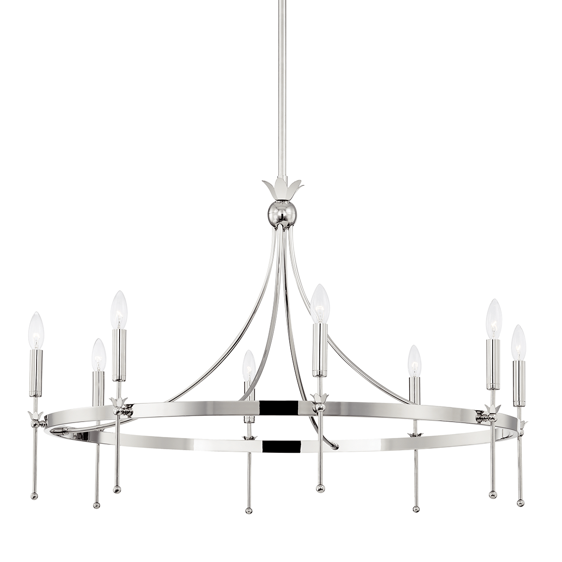 Hudson Valley Gates Chandelier Lighting hudson-valley-4338-PN