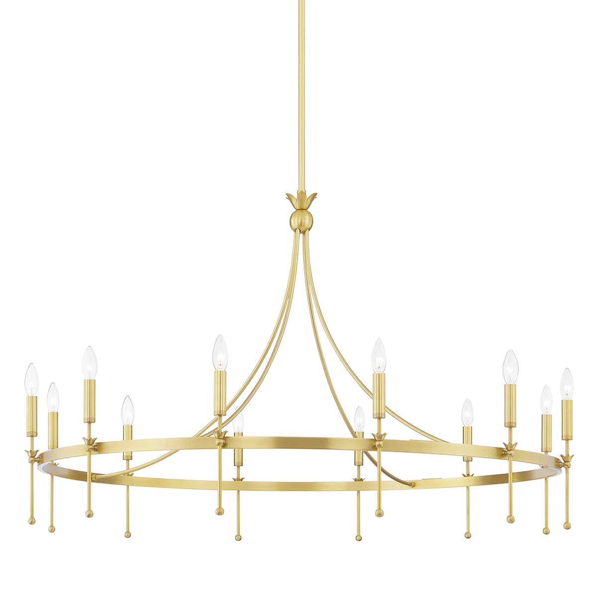 Hudson Valley Gates Chandelier Lighting hudson-valley-4351-AGB