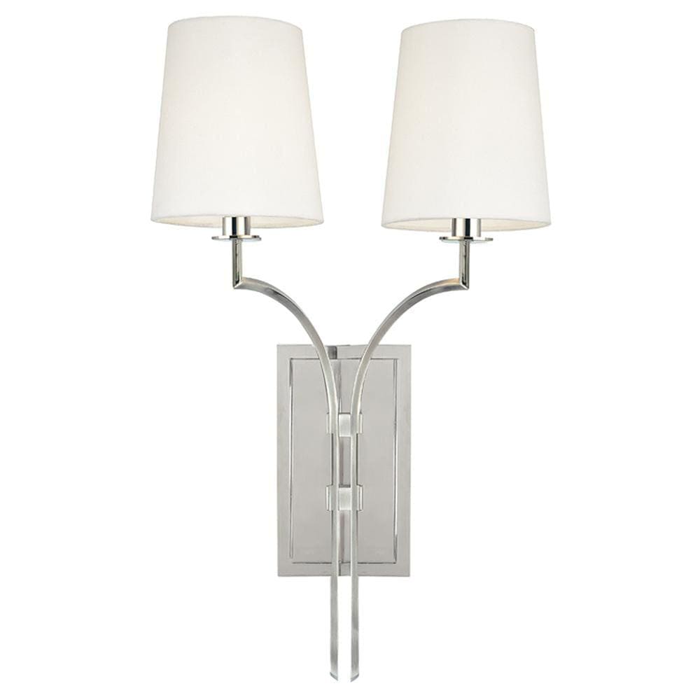 Hudson Valley Glenford 2 Light Sconce Lighting hudson-valley-3112-PN 00806134132286