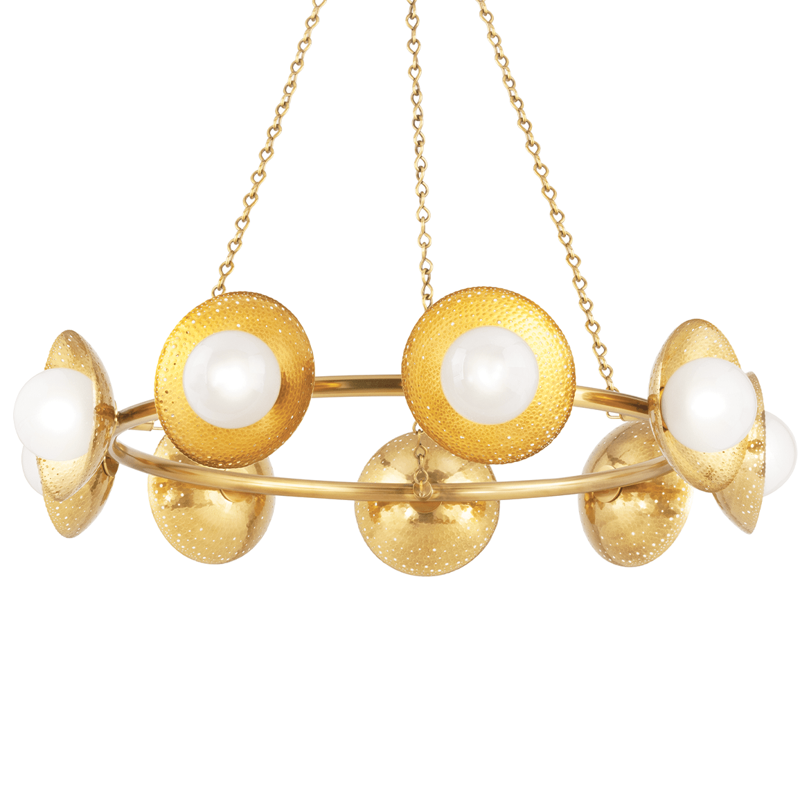 Hudson Valley Glimmer Chandelier Lighting hudson-valley-5359-AGB