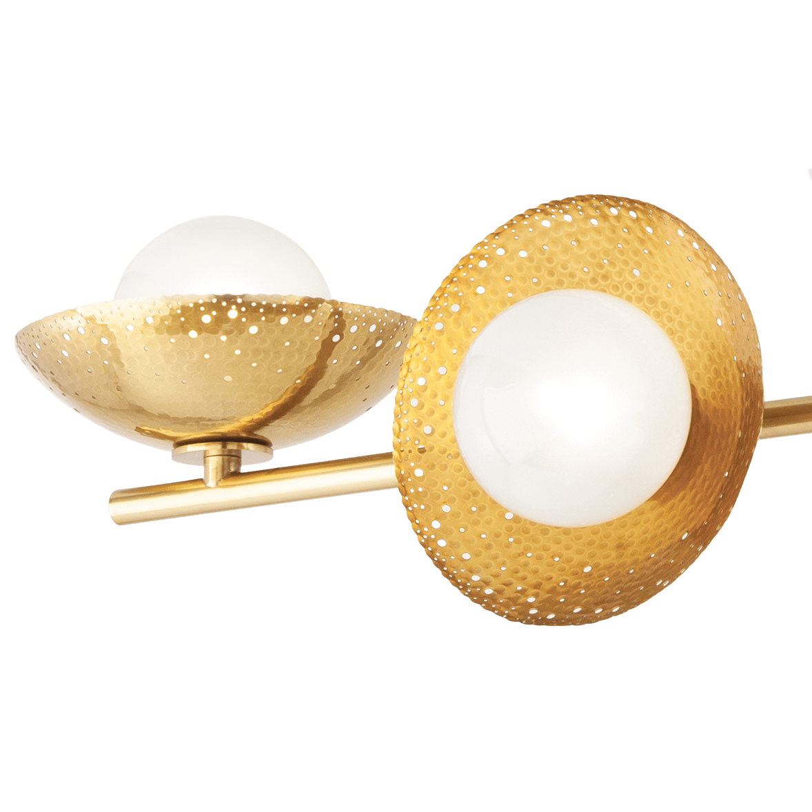 Hudson Valley Glimmer Linear Chandelier Lighting hudson-valley-5355-AGB