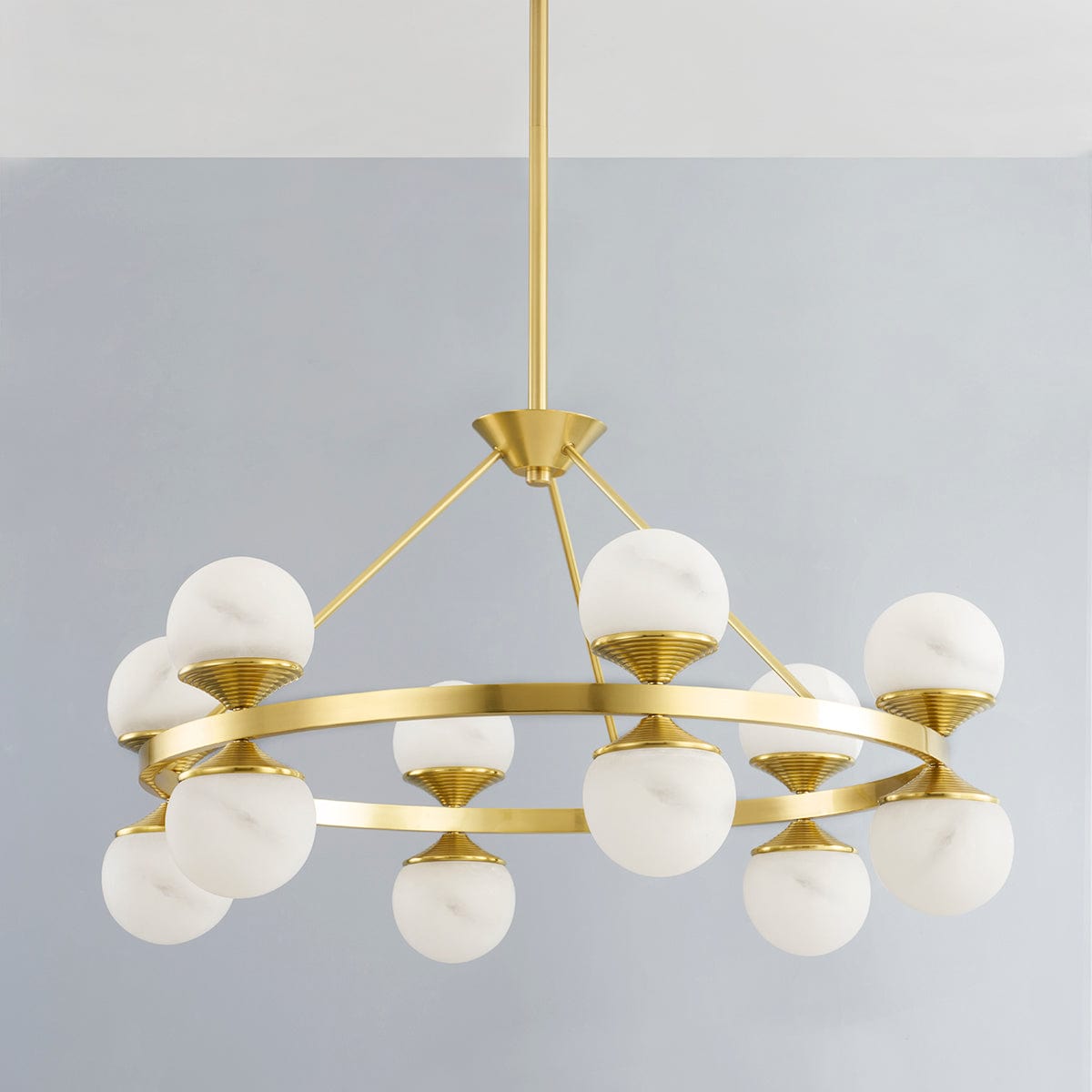 Hudson Valley Grafton Chandelier Lighting hudson-valley-5359-AGB