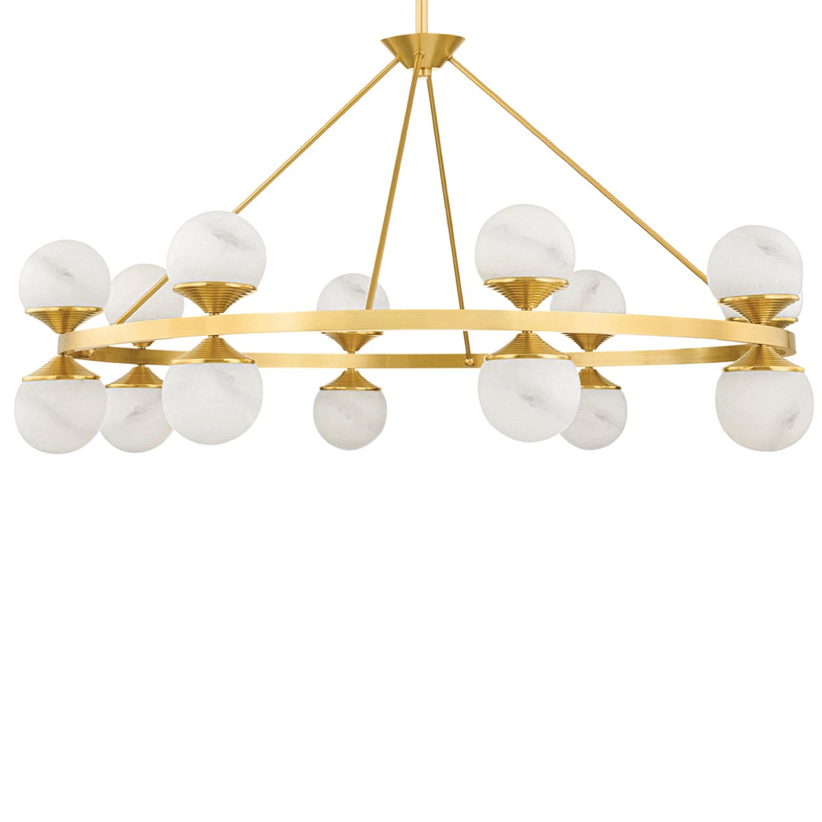 Hudson Valley Grafton Chandelier Lighting hudson-valley-5359-AGB