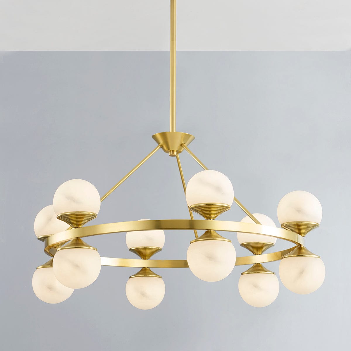 Hudson Valley Grafton Chandelier Lighting hudson-valley-5359-AGB