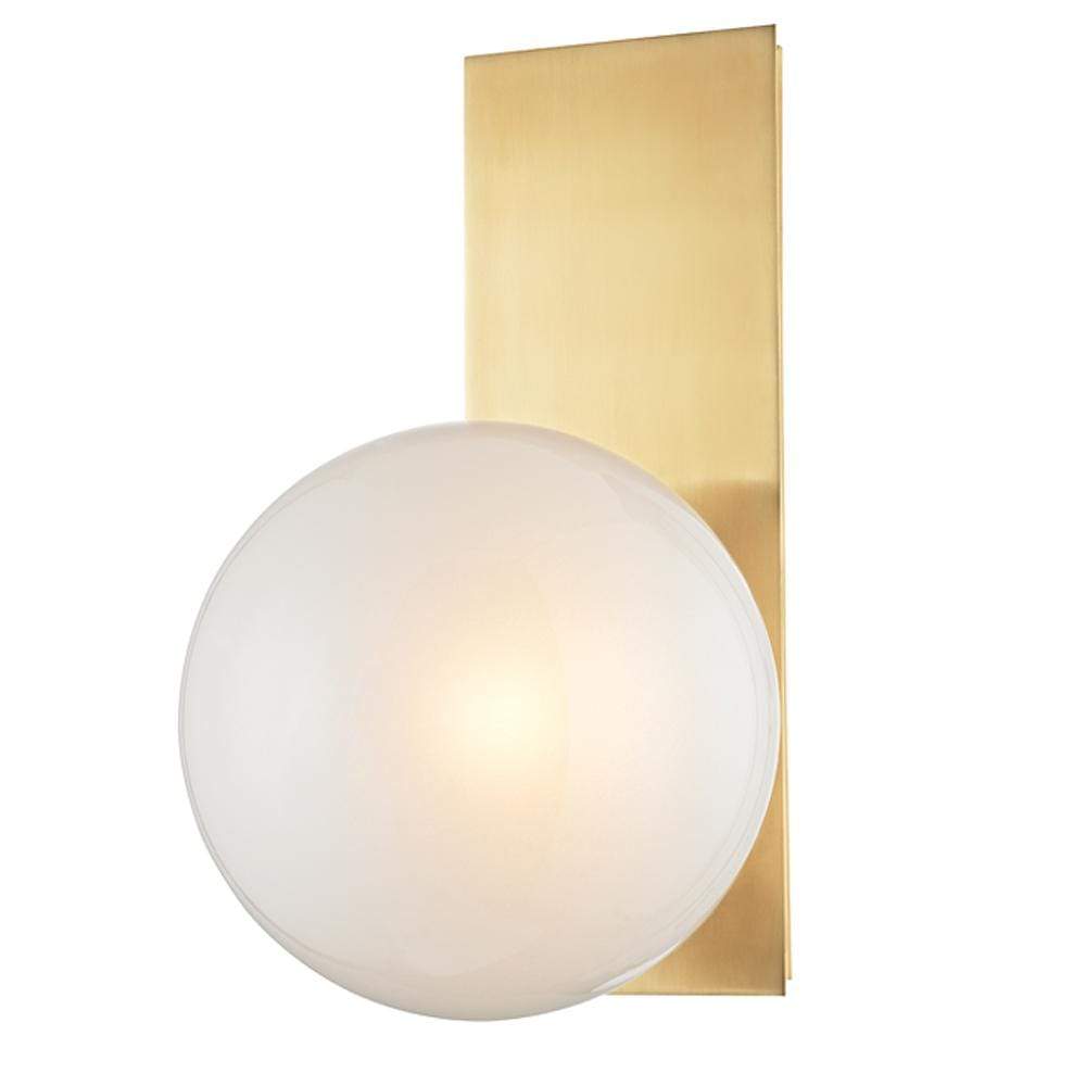 Hudson Valley Hinsdale Wall Sconce Lighting hudson-valley-8701-AGB 00806134782672