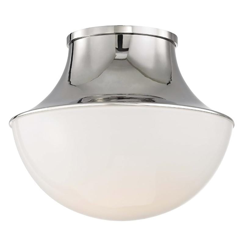 Hudson Valley Lettie Flush Mount - Aged Brass Lighting