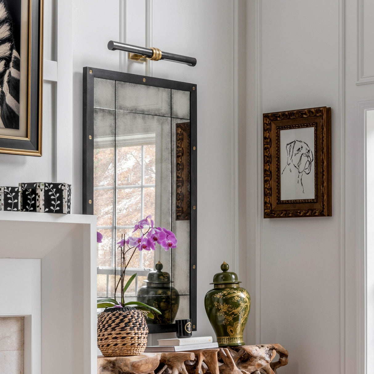 Hudson Valley Lighting Baruch Picture Light Lighting hudson-valley-1824-AOB 806134025571