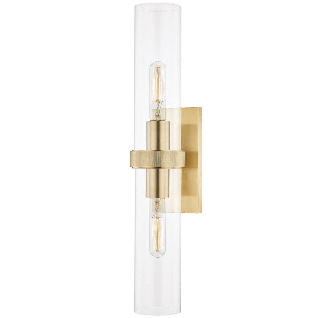 Hudson Valley Lighting Briggs Wall Sconce Lighting hudson-valley-lighting-5302-AGB