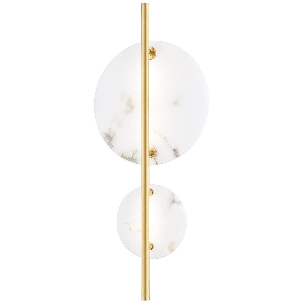 Hudson Valley Lighting Croft Sconce Lighting hudson-valley-3400-AGB