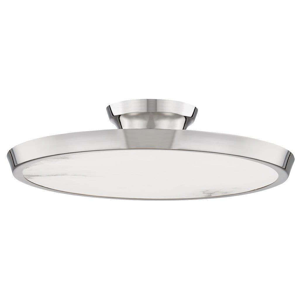 Hudson Valley Lighting Draper Semi-Flush Mount Lighting hudson-valley-3600-PN