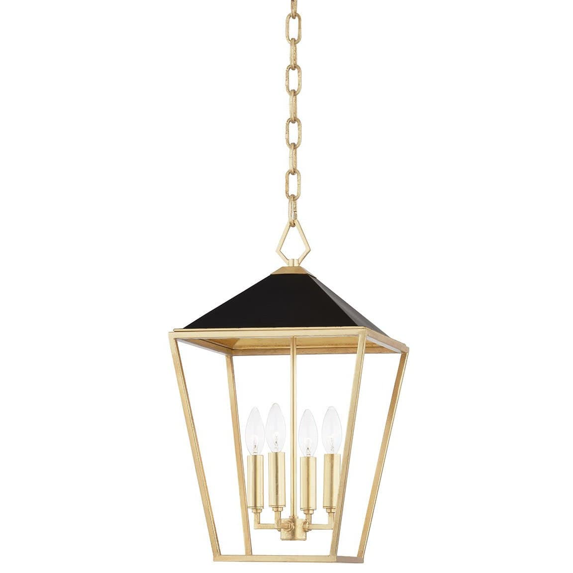 Hudson Valley Lighting Paxton Pendant Lighting hudson-valley-5713-GL/BK