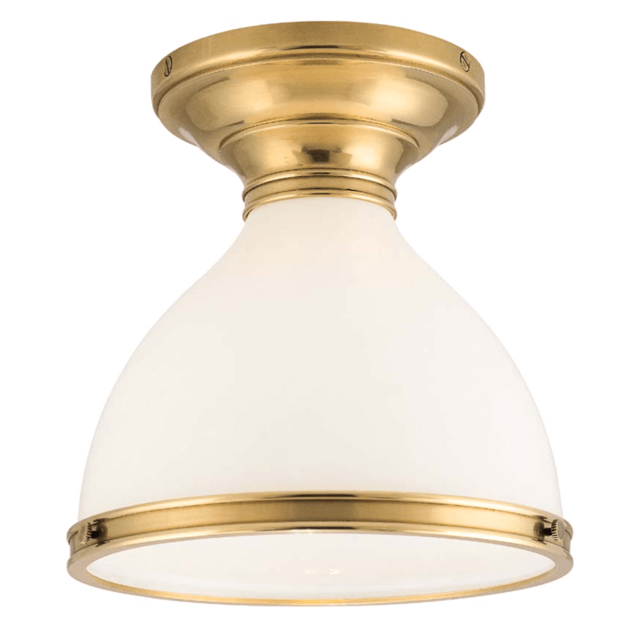 Hudson Valley Lighting Randolph Semi-Flush Mount Ceiling Light Fixtures hudson-valley-2612-AGB