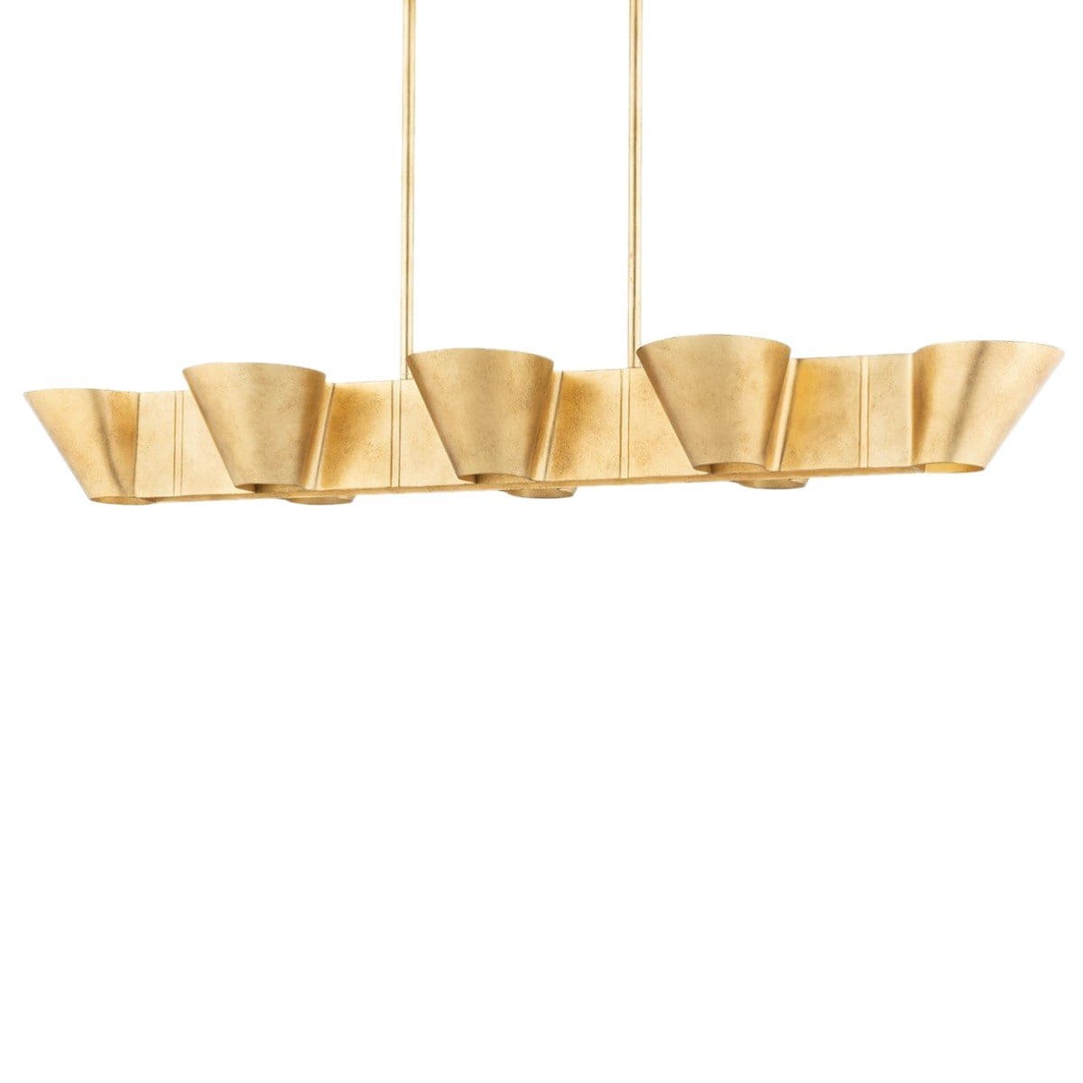 Hudson Valley Lighting Reeve Linear Chandelier Lighting hudson-valley-5652-VGL