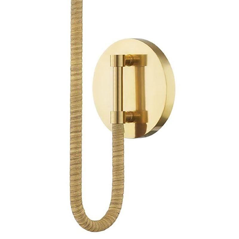 Hudson Valley Lighting Ripley Wall Sconce Lighting hudson-valley-8700-AGB