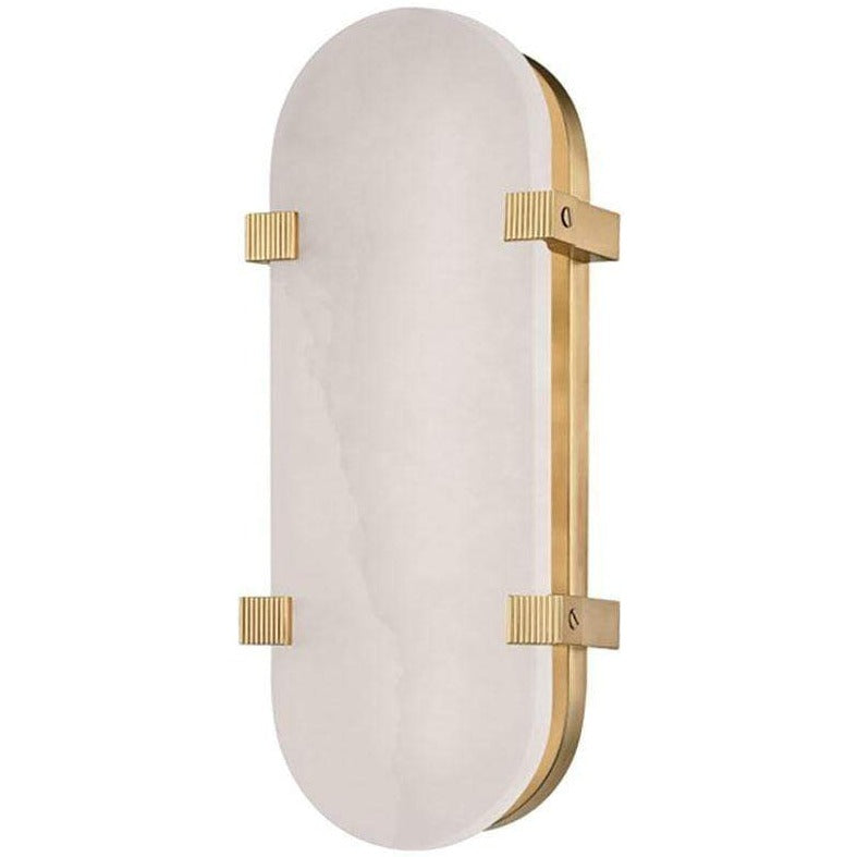 Hudson Valley Lighting Skylar Wall Sconce Lighting hudson-valley-1114-AGB