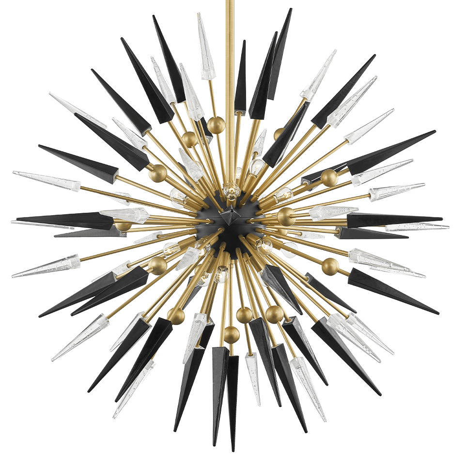 Hudson Valley Lighting Sparta Chandelier Lighting hudson-valley-9047-AGB