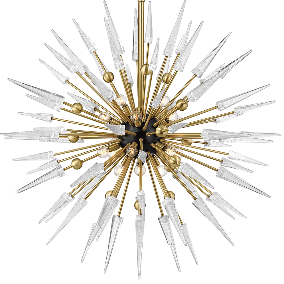 Hudson Valley Lighting Sparta Chandelier Lighting hudson-valley-9048-AGB