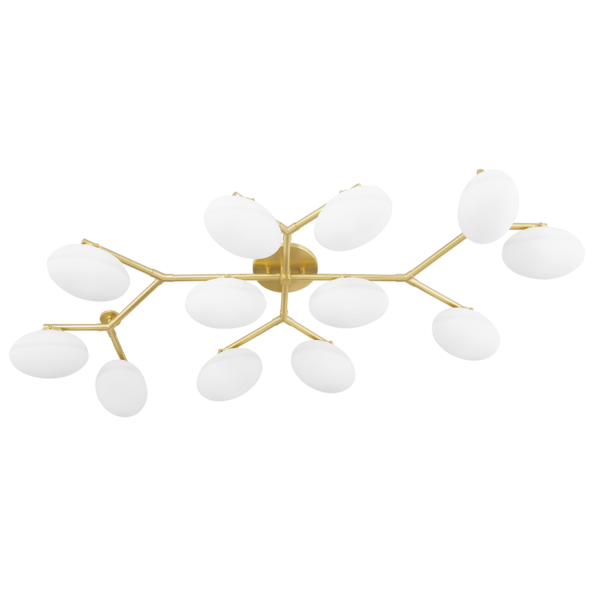 Hudson Valley Lighting Wagner Semi-Flush Mount Ceiling Light Fixtures hudson-valley-5559-AGB