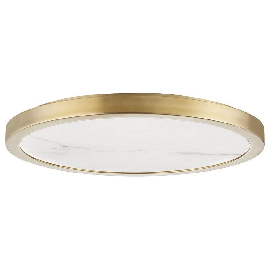 Hudson Valley Lighting Woodhaven Flush Mount Lighting hudson-valley-4318-AGB