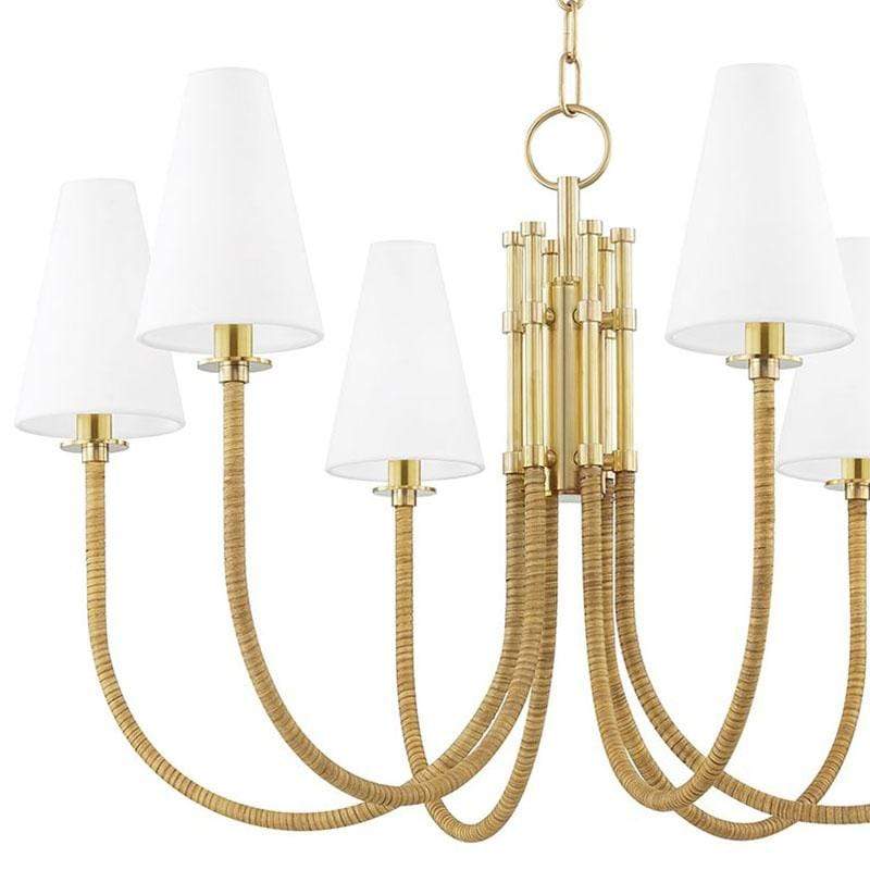 Hudson Valley Ripley Chandelier Lighting hudson-valley-8732-AGB