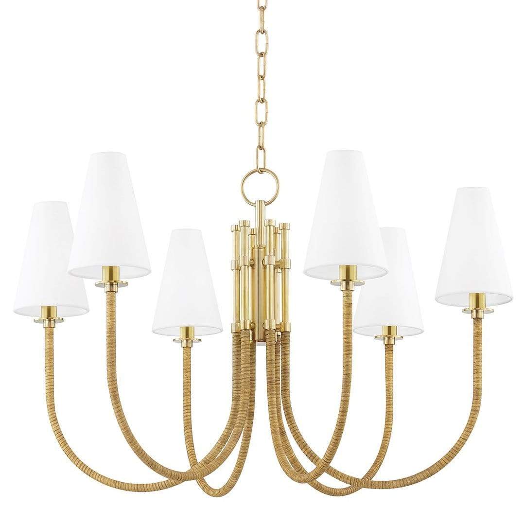 Hudson Valley Ripley Chandelier Lighting hudson-valley-8732-AGB
