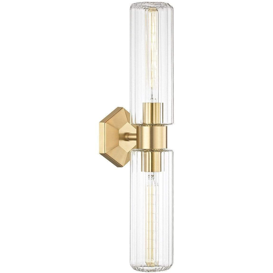 Hudson Valley Roebling Wall Sconce - Polished Nickel Lighting