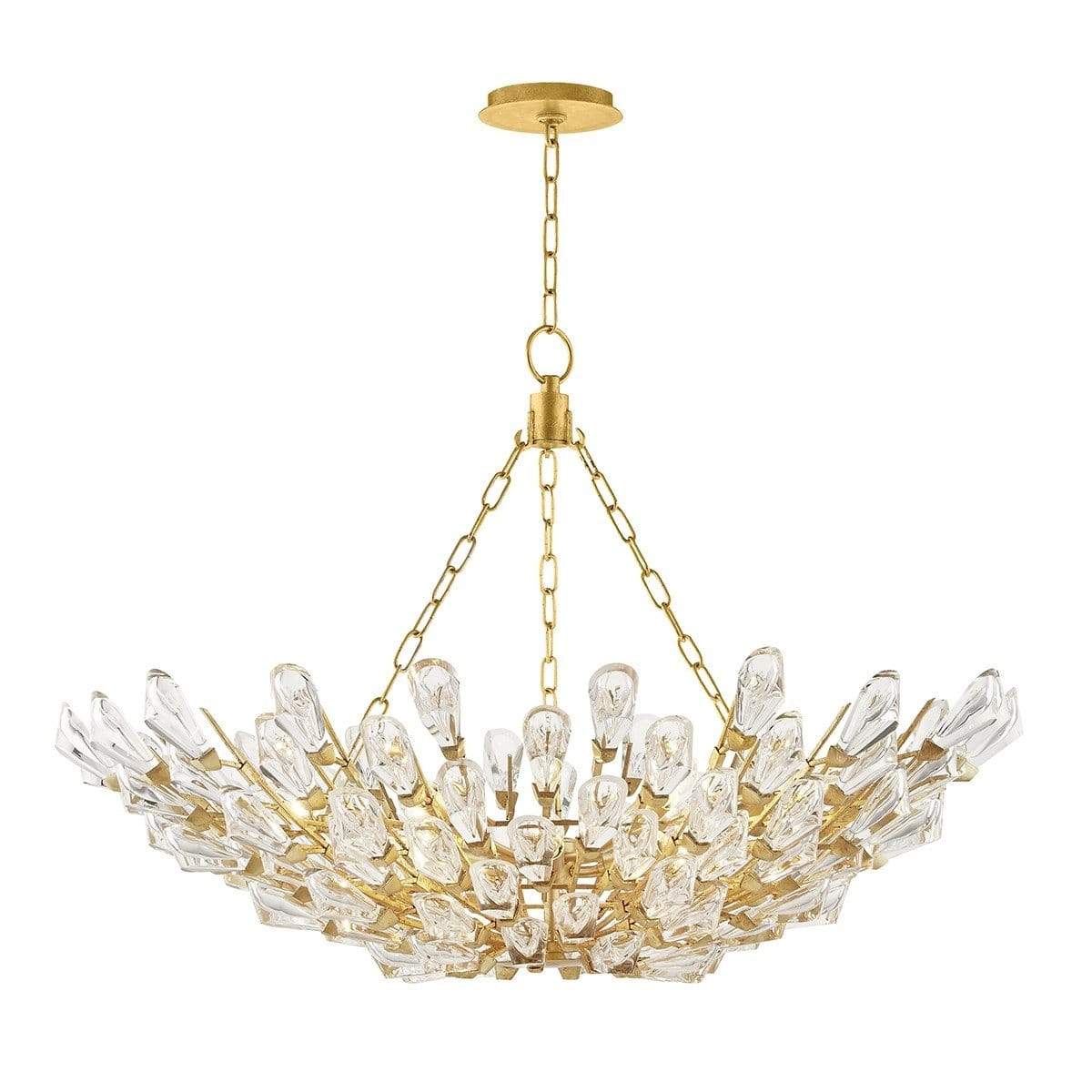 Hudson Valley Tulip Chandelier Lighting hudson-valley-7240-GL 806134902018
