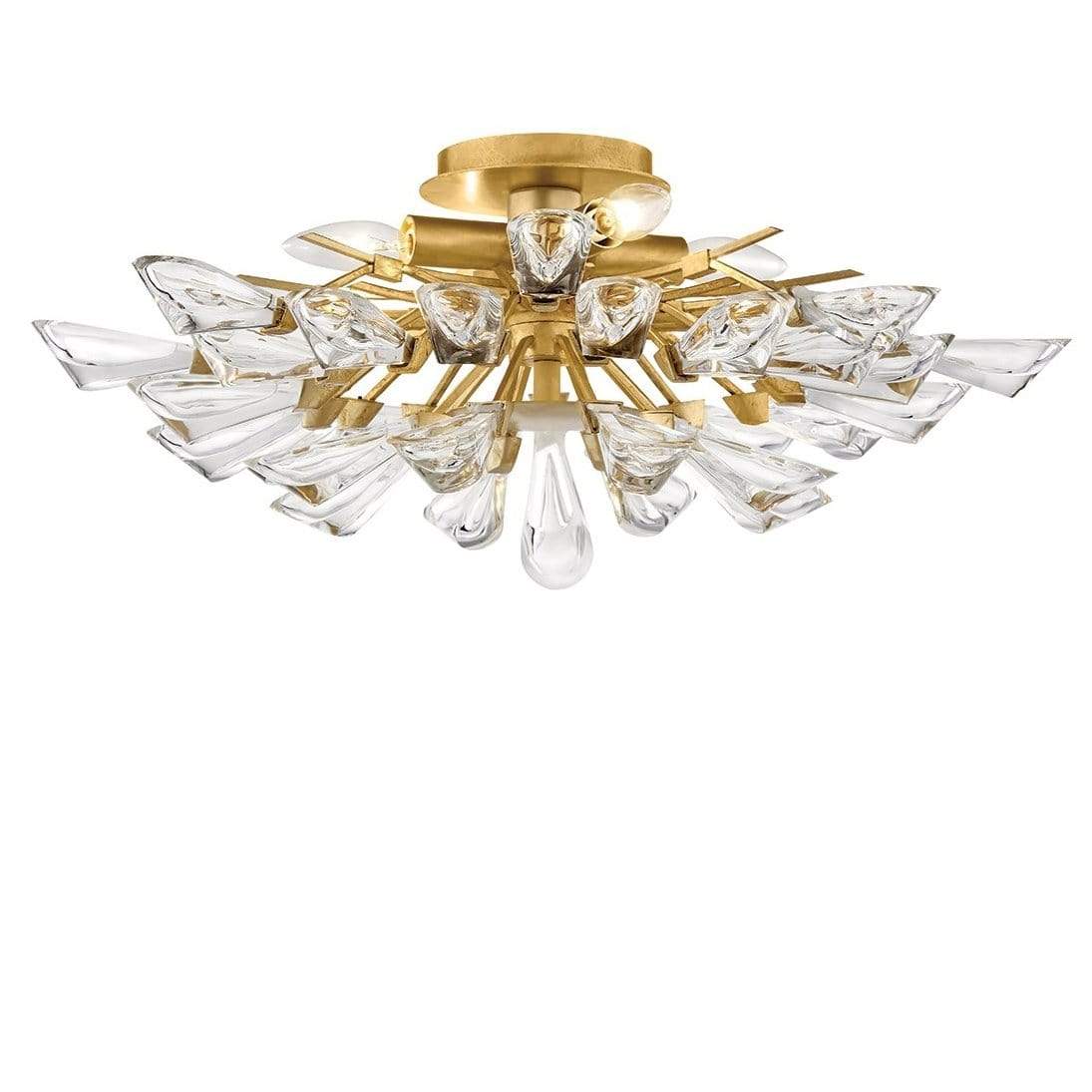 Hudson Valley Tulip Semi Flush Mount Lighting hudson-valley-7223-GL 806134900496