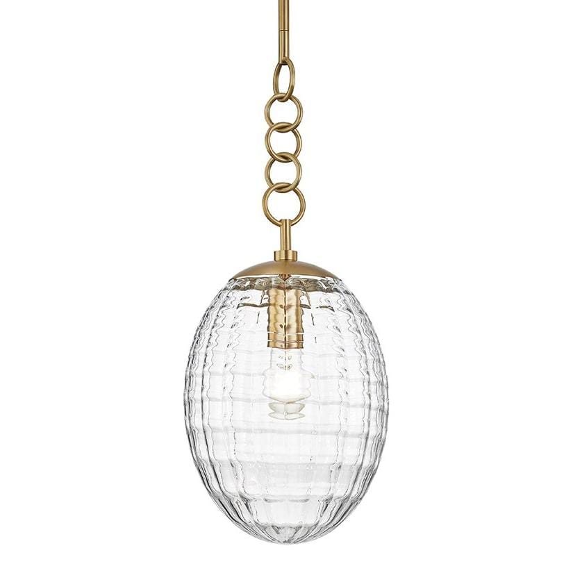 Hudson Valley Venice Pendant - Aged Brass Lighting