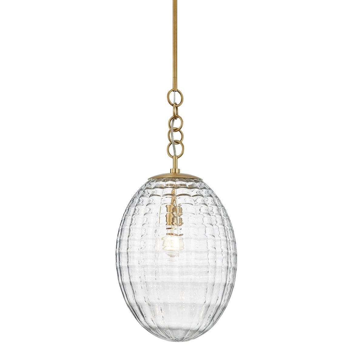 Hudson Valley Venice Pendant - Aged Brass Lighting