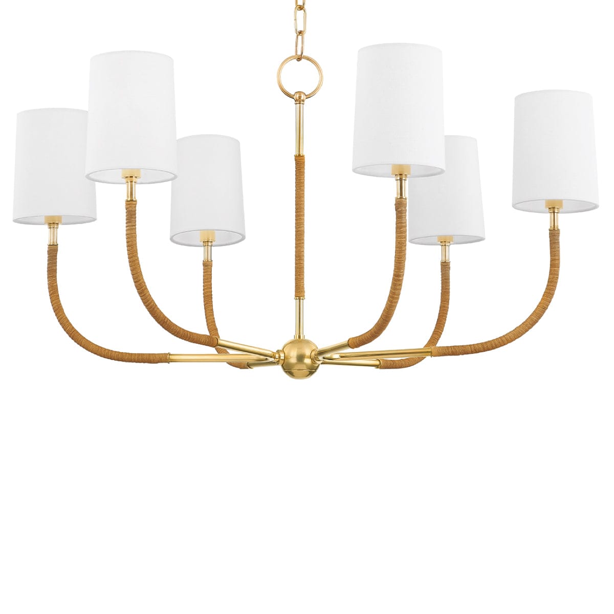 Hudson Valley Webson Chandelier Lighting hudson-valley-3534-AGB