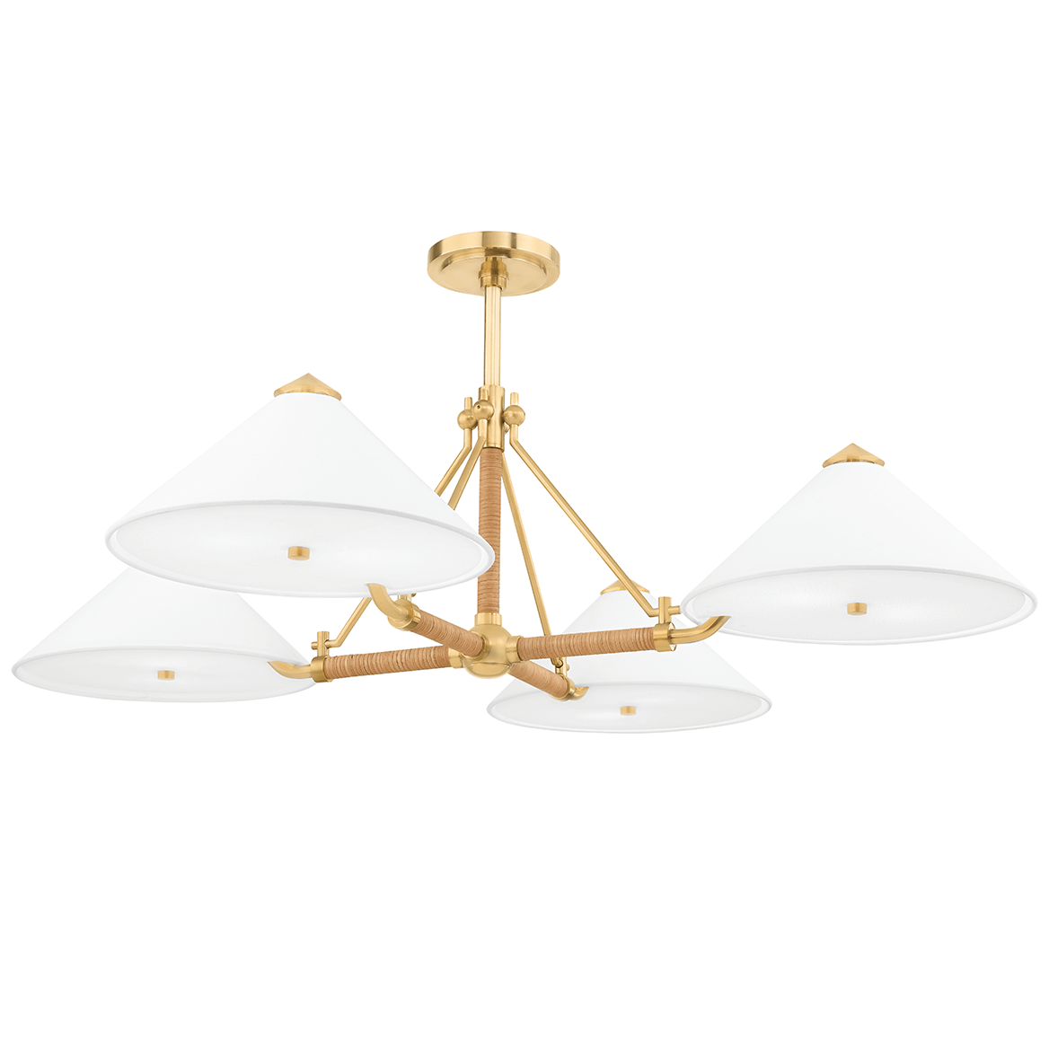 Hudson Valley Williamsburg Chandelier Lighting hudson-valley-1046-AGB