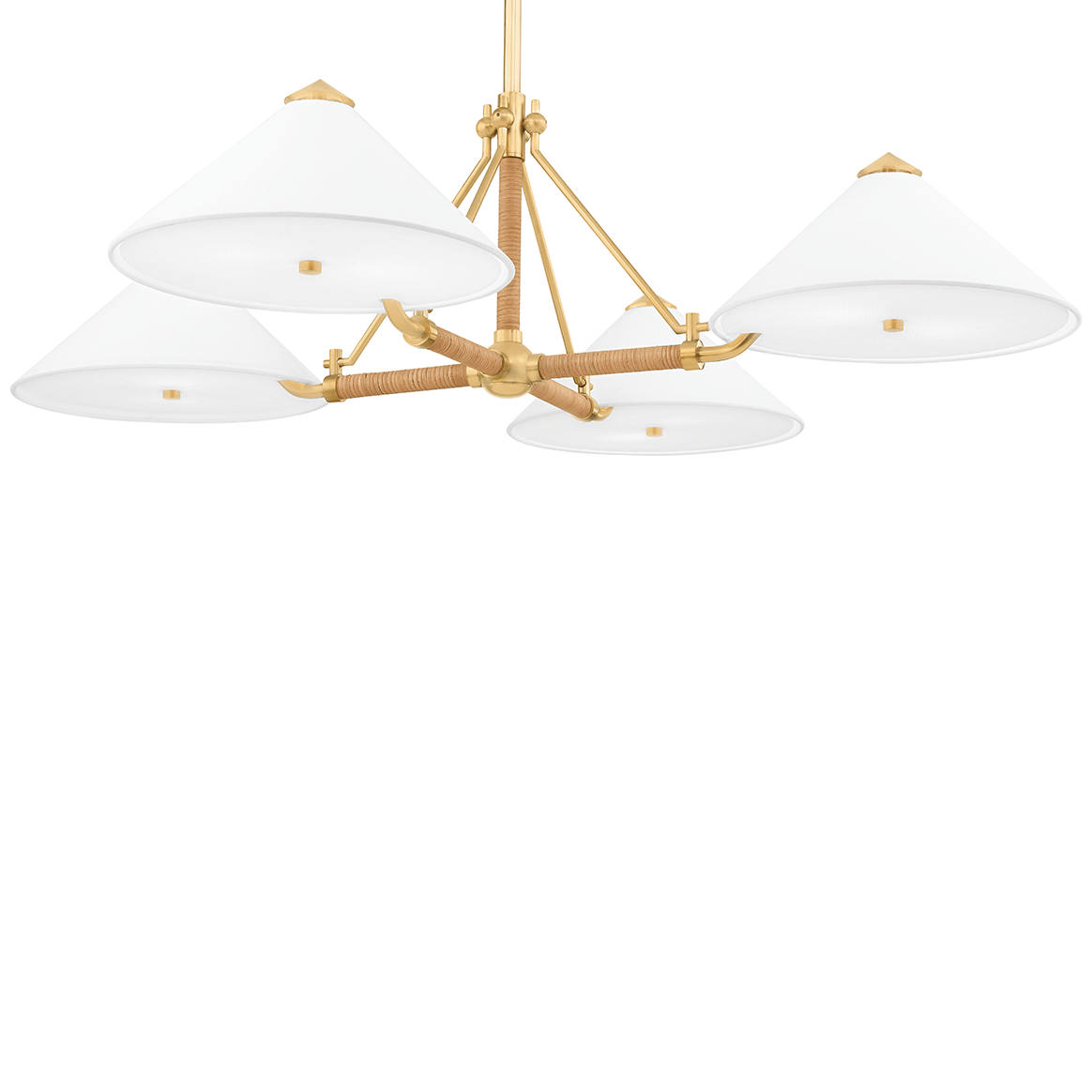 Hudson Valley Williamsburg Chandelier Lighting hudson-valley-1046-AGB