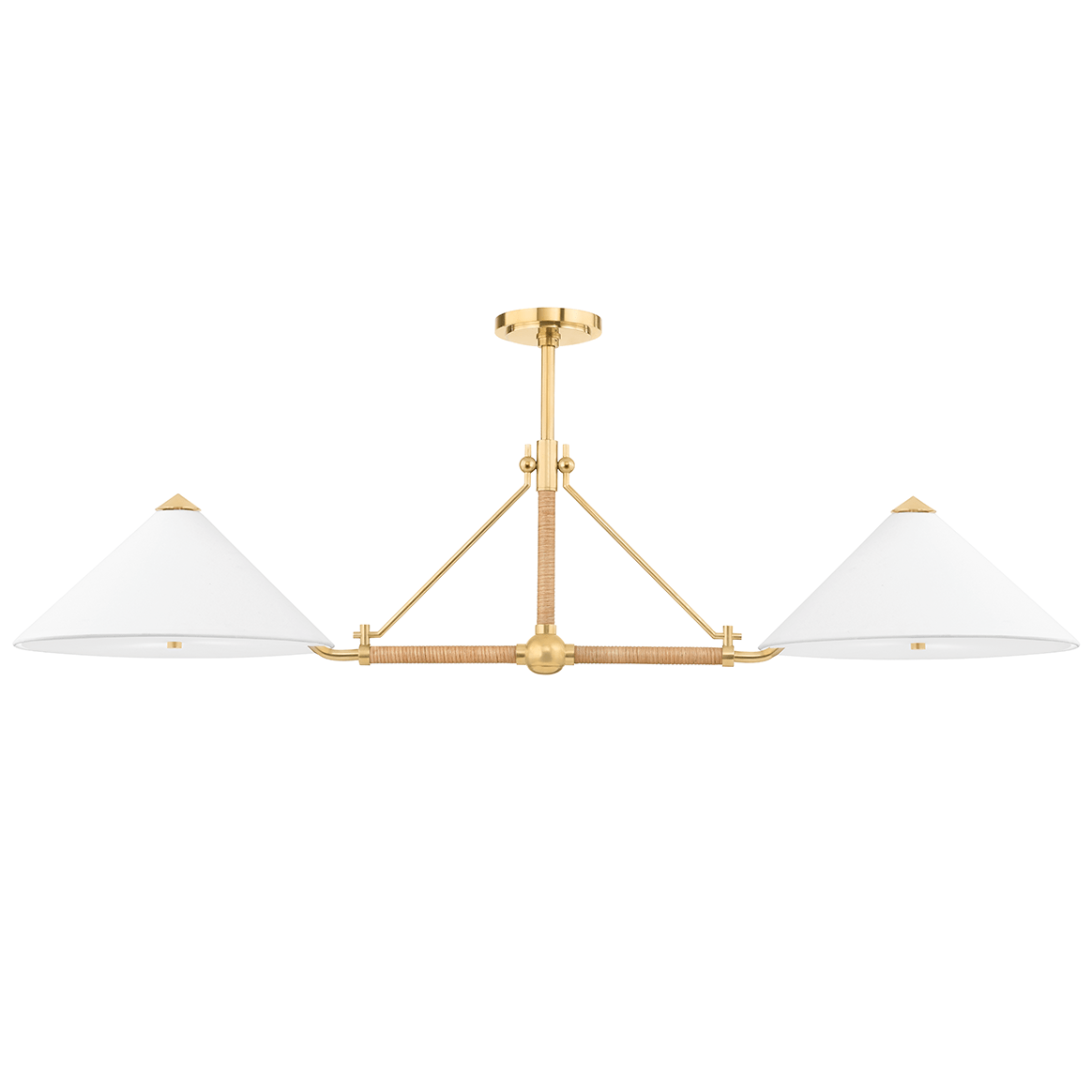 Hudson Valley Williamsburg Island Light Lighting hudson-valley-1057-AGB