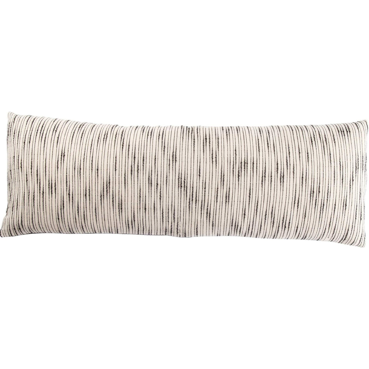 Jaipur Living Linnean Stripe White/ Gray Throw Pillow Pillow & Decor