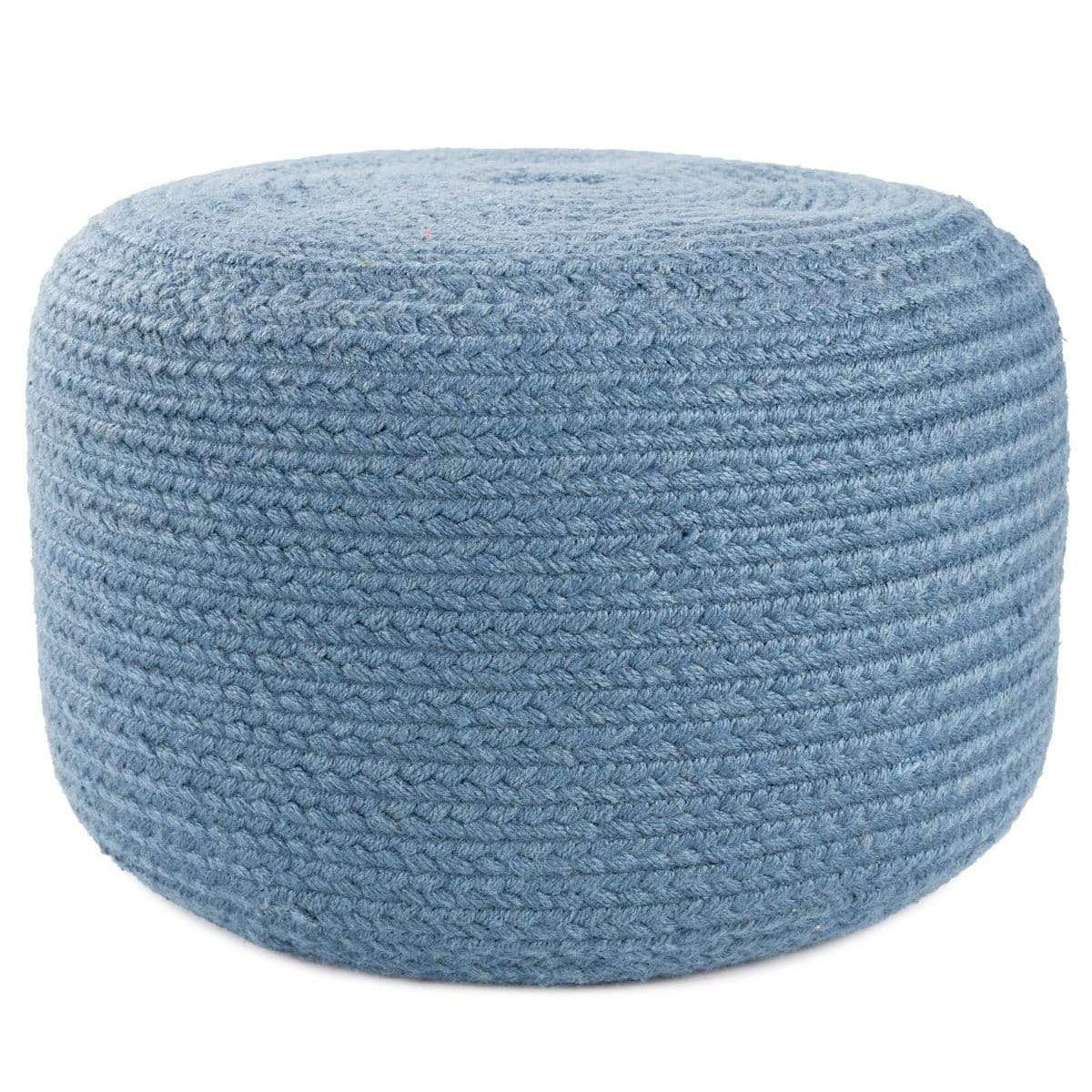 Jaipur Living Saba Solar Santa Rosa Indoor/Outdoor Pouf Pillow & Decor jaipur-POF100541 887962883496