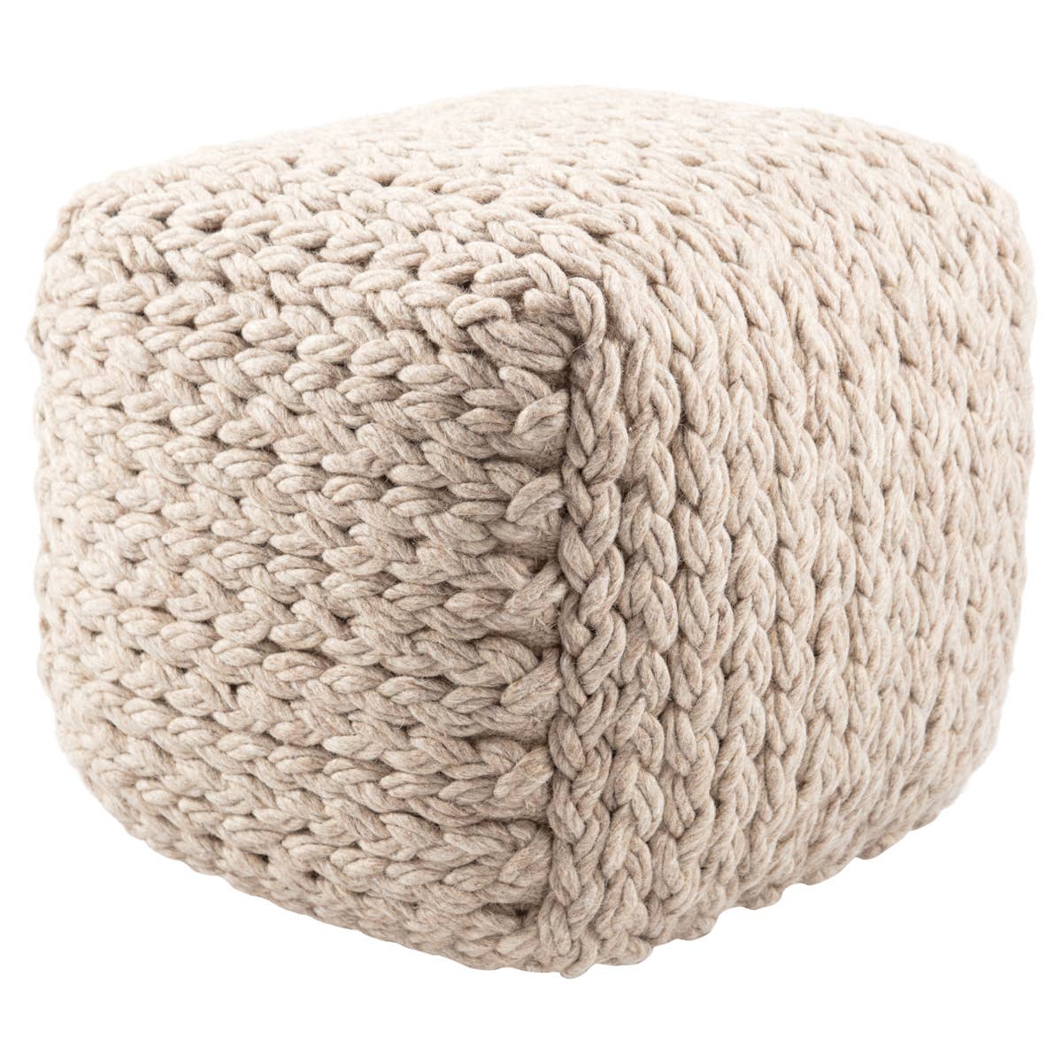 Jaipur Living Scandinavia Pouf Pillow & Decor jaipur-POF100200
