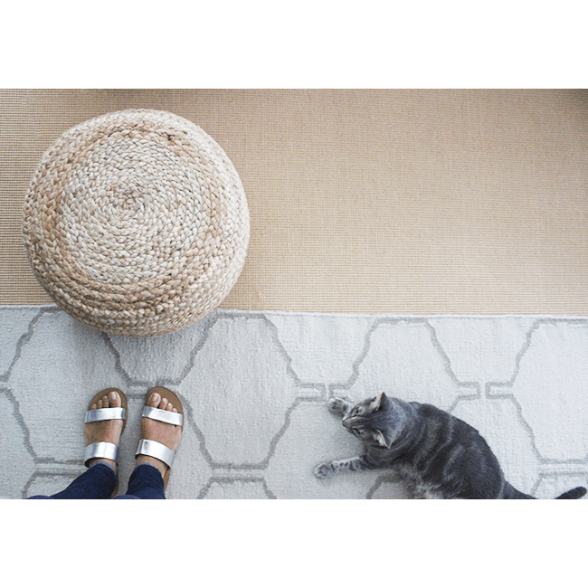 Jaipur Saba Pouf Furniture Jaipur-POF100120 887962200897