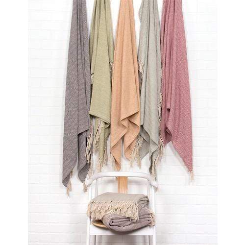 Jaipur Seabreeze Throw - Neutral Gray & Birch Throws Jaipur-SEA06-THR100010 00887962336602