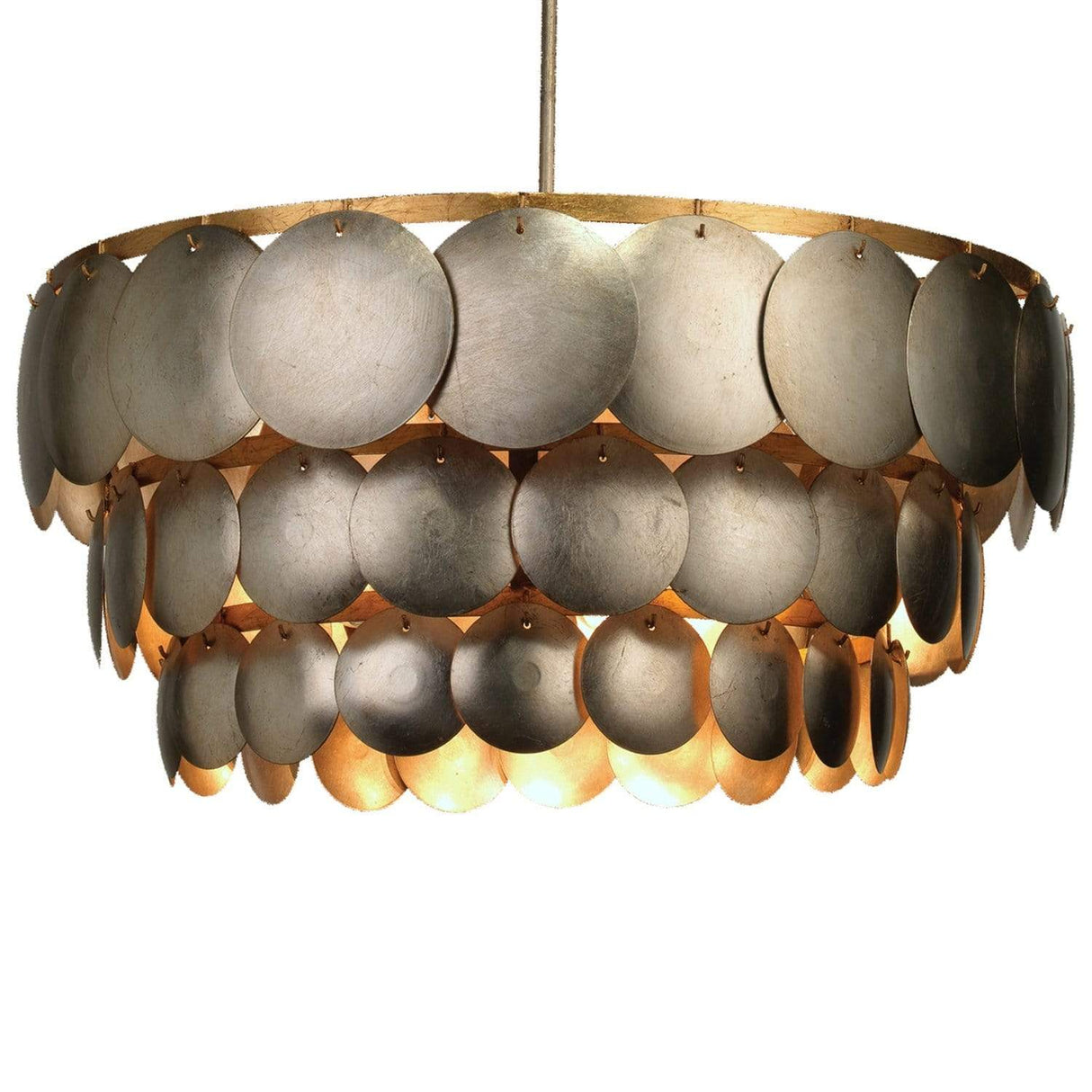 Jamie Young Calypso Three Tier Chandelier Lighting jamie-young-5CALY-CHCH 00688933026627